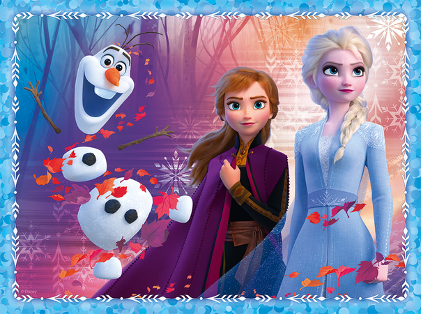 Trefl 90814 Disney Frozen II 2x Puzzle + Memos