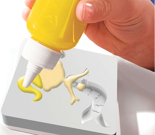 Aqua Gelz Großes Kreativset Magische Meerjungfrauen 6 Gele + Zubehör