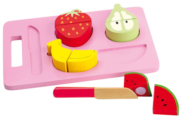 Spielzeugset Schneidebrett mit Zubehör