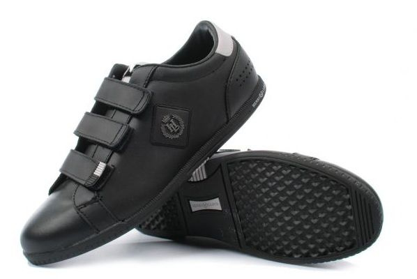 Henri Lloyd Herren Sportschuhe Ancoa Strap Schwarz