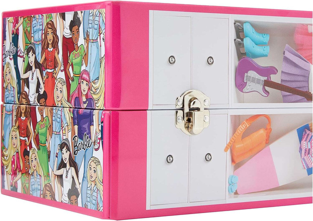 Kleiderschrank Closet Barbie Koffer Klein 5801