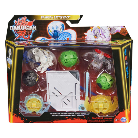 Bakugan Battle Pack Strategie Spiel + Figuren Spezialangriff Bruiser Spezialangriff Octogan