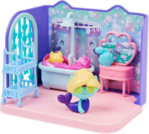 Gabby's Dollhouse Kit Mermaid Bathroom Spa Room MerCat Gabby's Dollhouse + Überraschungen