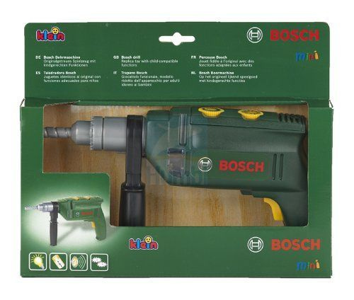 Bosch Kinder-Schlagbohrmaschine mit Ton und Drehbohrer Klein 8410