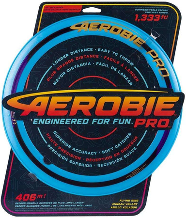 Aerobie Pro Frisbee-Werf-Reifen blau Spin Master