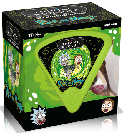 Trivial Pursuit Rick & Morty Kartenquizspiel 600 Fragen