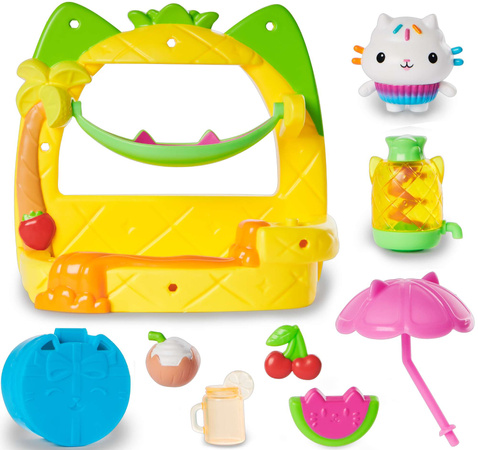 Gabi's Katzenhaus Set Balkon Obstparty Figur Lovelace + Zubehör