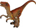 Dinosaurier Figur Velociraptor beweglichen Mund und Pfoten