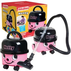 Hetty Spielzeugstaubsauger mit Saugfunktion für Kinder rosa Casdon Gerät