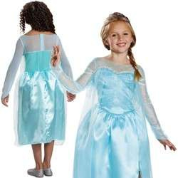 Kinder Karnevalskostüm Disney Frozen Die Eiskönigin Elsa 109-123 cm 5-6 Jahre