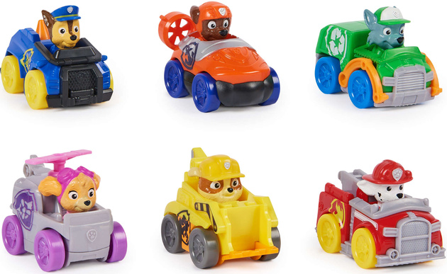 Paw Patrol Rescue Wheels Patroller + Chase in einem Auto
