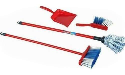 Reinigungsset mit Vileda Mopp und Spielzeugstaubsauger