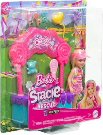 Barbie Chelsea blonde Puppe Lutscher Stand Set