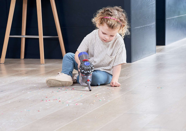 Dyson kabelloser Staubsauger für Kinder mit Ton Casdon