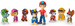 Paw Patrol Jungle Pups 8er-Set Figuren