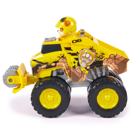 Paw Patrol Rescue Wheels Baufahrzeug mit Rubble Figur 6cm