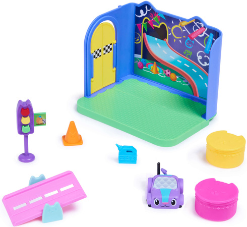 Gabi's Katzenhaus Zimmerset Straßenauto Katzenfell + Zubehör