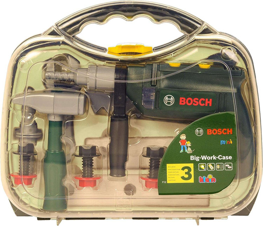 Klein 8416 Bosch Kinderwerkzeugkoffer und Bohrmaschine
