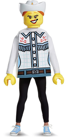 Lego Cowgirl Cowgirl Kostüm 4-6 Jahre alt S