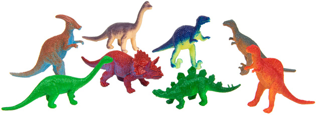 Savage Satz von Dinosaurier-Figuren in einem Behälter 55 Stück