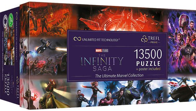 Puzzle 13500 Die ultimative Marvel Sammlung UFT Trefl