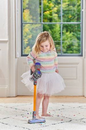 Dyson kabelloser Staubsauger für Kinder mit Ton Casdon