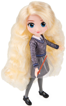Harry Potter Puppe Figur mit Zauberstab Luna Lovegood 20 cm