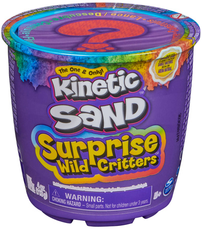 Kinetic Sand Surprise Wild Critters - Überraschungsset - Sand, Form, Figur