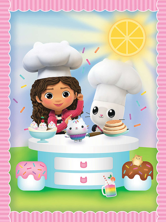 Trefl 2in1 Gabi's Katzenhaus Puzzle + Memory 3+ Jahre