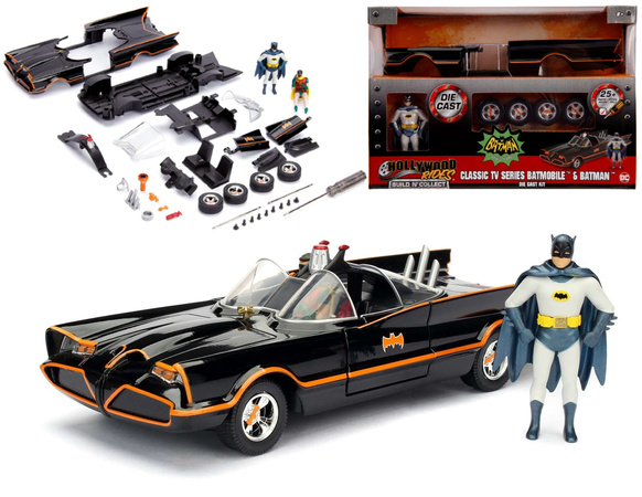 Batman Klassisches Batmobile zum Selbstbau + Figur