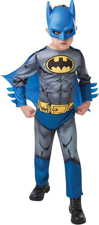 DC Comics Batman Karnevalskostüm schwarz Verkleidung 110-116 cm (5-6 Jahre)