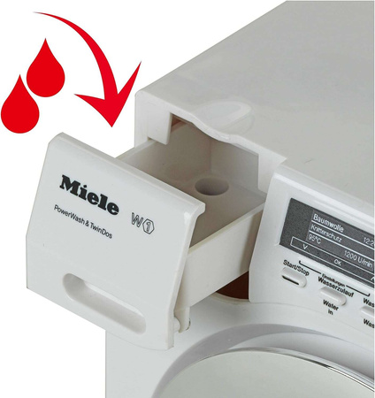 Miele-Waschmaschine für Wasser rotierende Trommel + Sound Klein