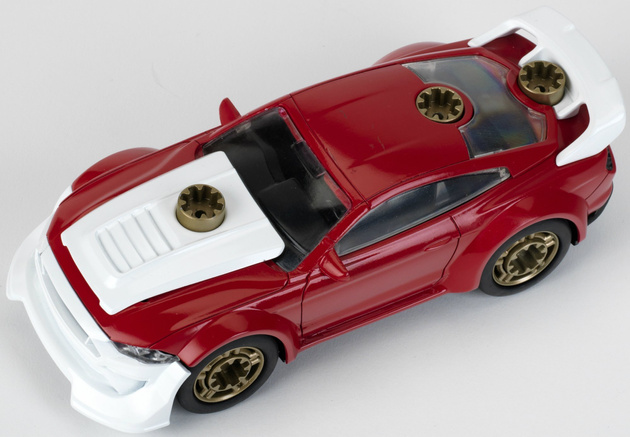 Ford Mustang GT Tuning Kit Auto mit Schraubenzieher Klein