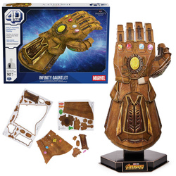 Puzzle 4D Build Marvel Infinity Gauntlet 3D Modell zum Zusammenbauen