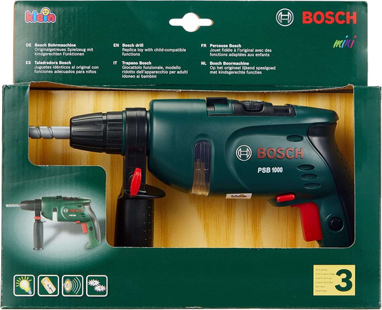 Bosch Bohrmaschine für Kinder Licht und Ton Klein 8413