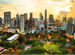 Trefl Puzzle Sonnenuntergang in Bangkok 3000 Elemente
