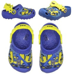 Crocs Classic Caped Crusader Sea Blue Kinder-Flip-Flops von Batmanem