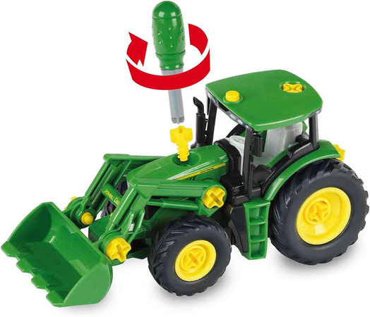 Klein Baukasten John Deere Traktor zum Wenden