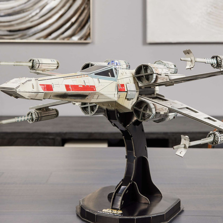 Puzzle 4D Build Star Wars X-Wing Starfighter 3D Modell zum Zusammenbauen