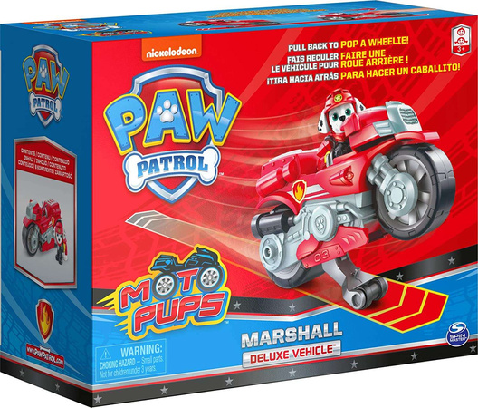 Paw Patrol Moto Pups Marshall Figur und Motorrad deluxe Spin Master