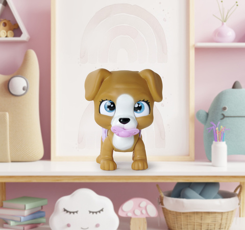 Pamper Petz Interaktive Windelbande Hund 20 cm + Zubehör