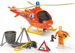 Feuerwehrmann Sam Hubschrauber Wallby Set, Tom Thomas Figur + Zubehör