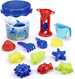Sand- und Wasserspielzeugset in einem Eimer