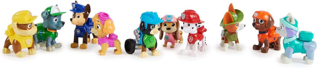 Spin Master Paw Patrol Geschenkset mit 10 Hundefiguren Action Pack Pups Figuren