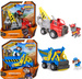 Paw Patrol Rubble Charger Baufahrzeug Roter Heppo Grabber mit Figur 6cm