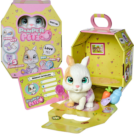 Pamper Petz Interactive Rabbit von der Windelbande macht Pipi + Acc.