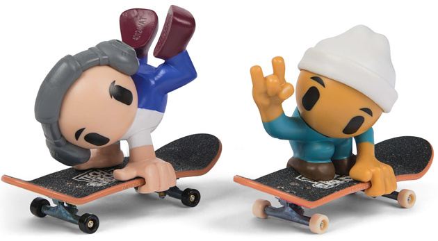 Tech Deck Sk8 Crew Pak Serie 1 Skateboard-Set + Figuren