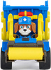 Paw Patrol Rubble und seine Crew Rubble&Crew Wheeler Baufahrzeug Blauer Kipplaster mit Figur 6cm