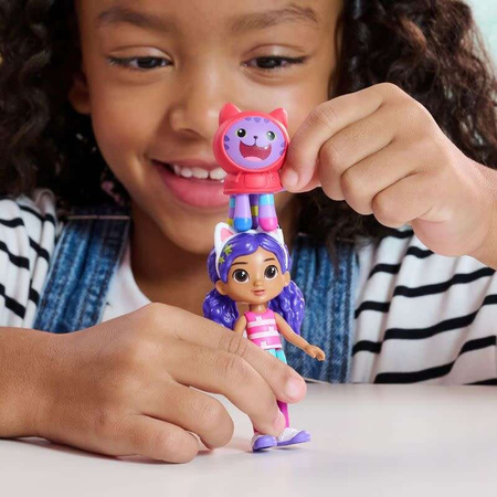 Gabi's Cat House Party Bus Gabby Puppenfigur DJ Catnip und Zubehör