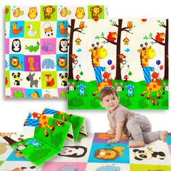 HUMBI Kinder Baby Spielmatte Krabbelmatte XPE Schaumstoff Doppel Pädagogische